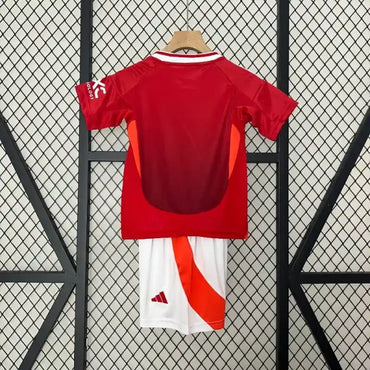 Ensemble enfant Manchester United 2024/2025 – Ensemble Domicile Enfant (Rouge)