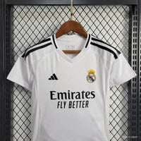 Ensemble Enfant Real Madrid 2024/2025 – Domicile Blanc ; Noir