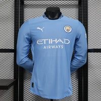 Maillot Manchester City FC 2024/2025 – Maillot Domicile Homme (Manches Longues)