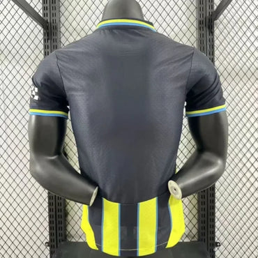 Maillot Manchester City FC 2024/2025 – Maillot Édition Spéciale Homme Noir à Bandes Jaunes