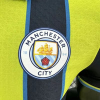 Maillot Manchester City FC 2024/2025 – Maillot Édition Spéciale Homme Noir à Bandes Jaunes