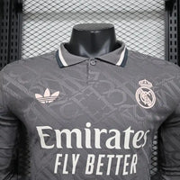 Maillot  Real Madrid 2024/25 Third– Gris manches longues