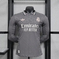 Maillot  Real Madrid 2024/25 Third– Gris manches longues