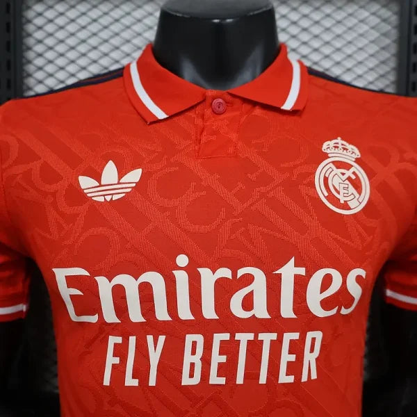 Maillot  Real Madrid 2025/26 Editions Spécial Third 24 Rouge- Manches courtes