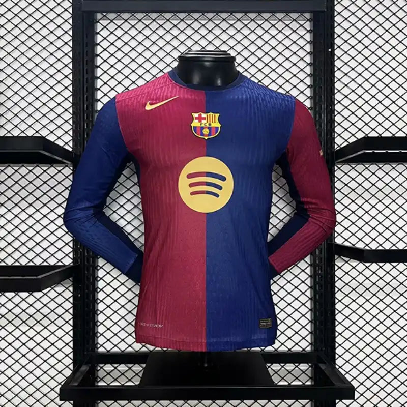 Maillot FC Barcelone 2024/2025 – Domicile Manches Longues