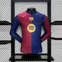 Maillot FC Barcelone 2024/2025 – Domicile Manches Longues