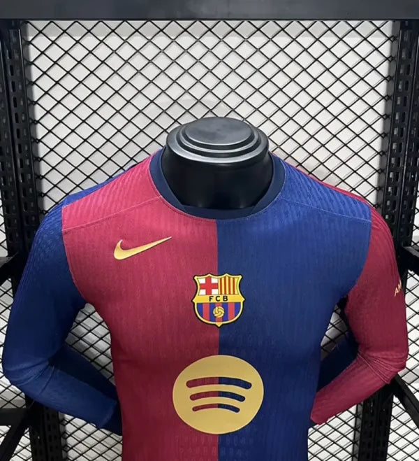 Maillot FC Barcelone 2024/2025 – Domicile Manches Longues