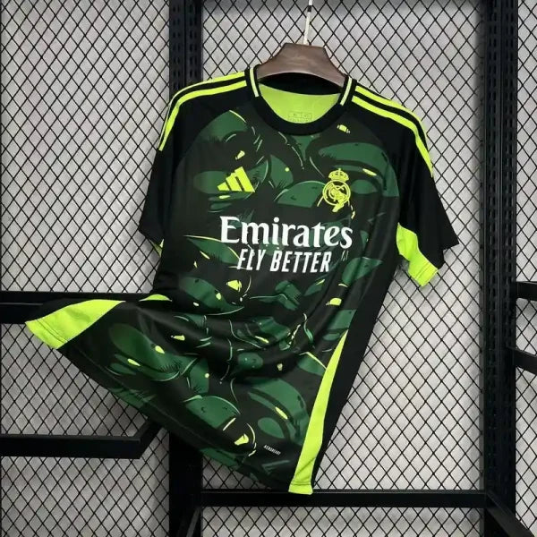 Maillot  Real Madrid 2025/26 Editions Spécial Vert Jungle - Manches courtes