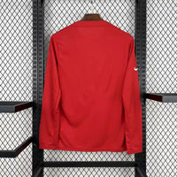Maillot Atlético de Madrid 2025/2026 – Pré-Match Training Manches Longues – Homme