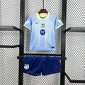 Ensemble Enfant Barcelone Edition spécial 2025/2026 Domicile Bleu Col Jaune