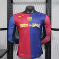 Maillot FC Barcelone 2025/2026 – Édition Spéciale Cactus Jack Domicile – Manches Longues