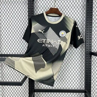 Maillot Manchester City FC 2025/2026 – Maillot Concept “Black &amp; Yellow”