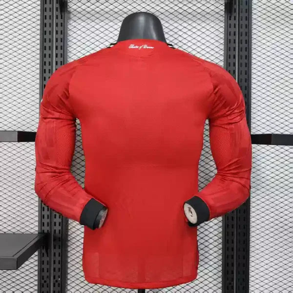 Maillot Manchester United 2025/2026 – Maillot Domicile Homme (Manches Longues, Version Joueur)