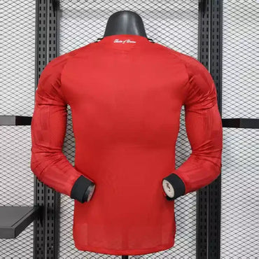 Maillot Manchester United 2025/2026 – Maillot Domicile Homme (Manches Longues, Version Joueur)