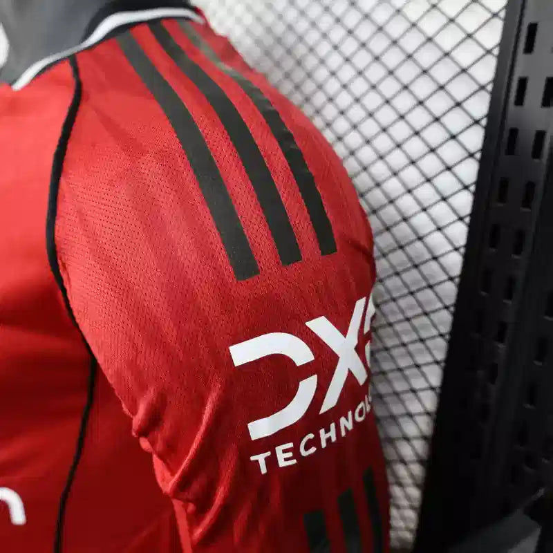 Maillot Manchester United 2025/2026 – Maillot Domicile Homme (Manches Longues, Version Joueur)