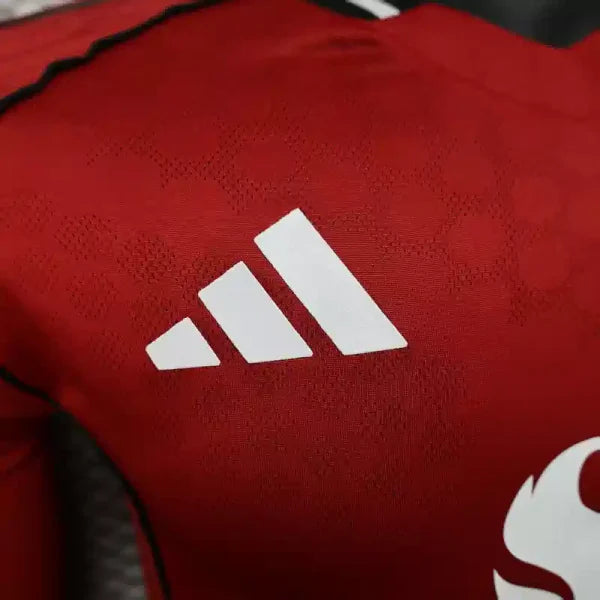 Maillot Manchester United 2025/2026 – Maillot Domicile Homme (Manches Longues, Version Joueur)