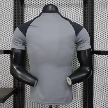 Maillot Manchester United 2025/2026 – Maillot Second Extérieur Joueur (Noir avec Nuances Jaune Fluo)