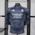 Maillot manches longues Real Madrid 2025/26 Extérieur – Noir