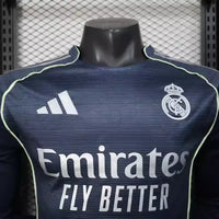 Maillot manches longues Real Madrid 2025/26 Extérieur – Noir