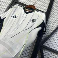 Maillot Real Madrid 2025/26 Édition Spéciale Baseball  – Blanc-Noir-Jaune
