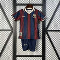 Ensemble Enfant Barcelone Edition spécial Commémorative 2025/2026 Domicile Bleu et Rouge