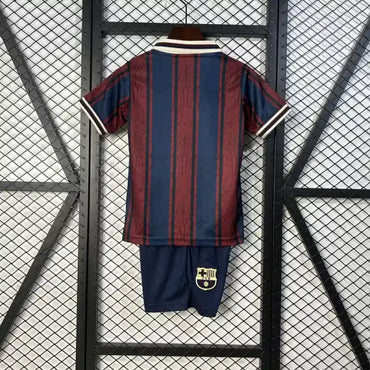 Ensemble Enfant Barcelone Edition spécial Commémorative 2025/2026 Domicile Bleu et Rouge Taille 16-28 (Copie)