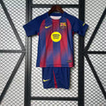 Ensemble Enfant Barcelone  2025/2026 Domicile Bleu et Rouge