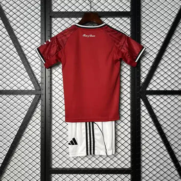 Ensemble Enfant  Manchester United 2025/2026 – Ensemble Domicile Enfant (Rouge)