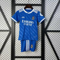 Ensemble enfant Real Madrid 2025/2026 –Third  Bleu