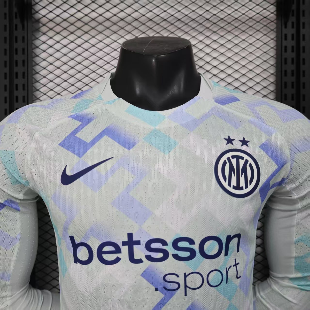 Maillot Inter Milan 2025/2026 –Éxterieur Officiel-Manches Longues-Hommes