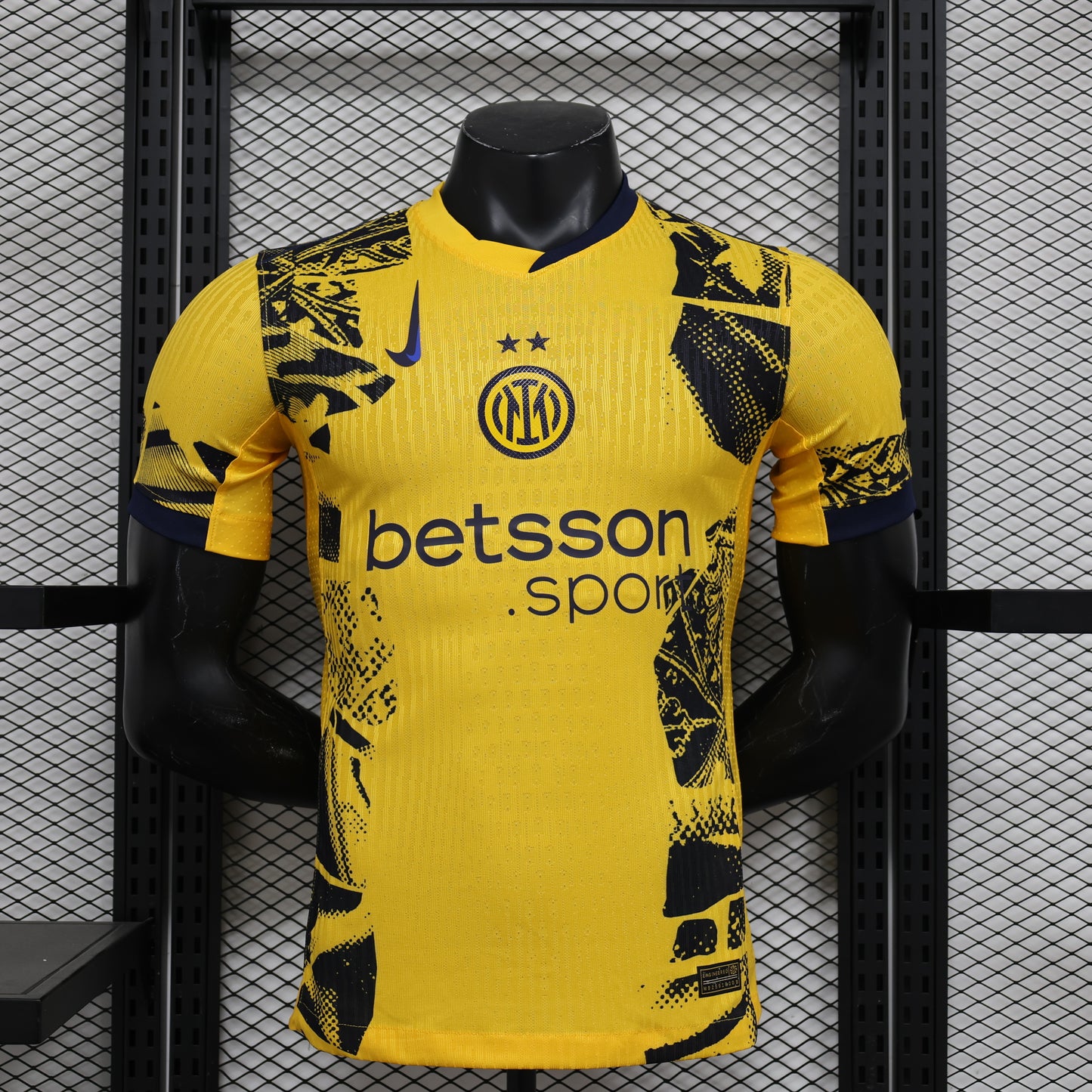 Maillot Inter Milan 2024/2025 –Second Éxterieur Officiel-Manches Courtes-Hommes