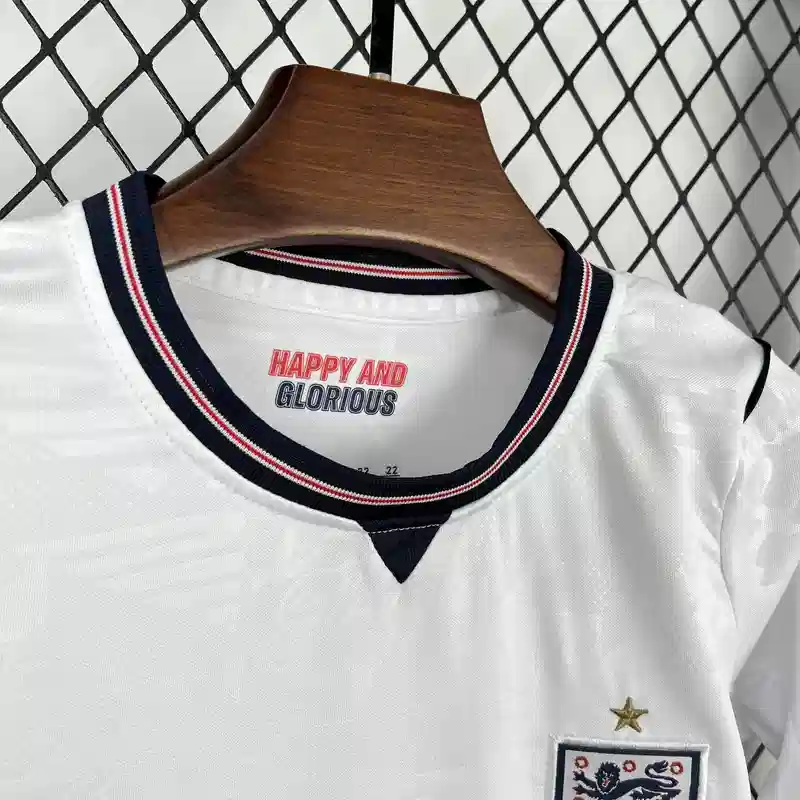 Ensemble Angleterre Coupe du monde 2026/2027– Ensemble Officiel – Maillot + Short-Ensemble Enfant