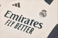 Ensemble Entraînement Real Madrid 2024/2025 Crème S-XXL