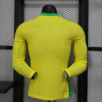 Maillots Homme Domicile Brésil 25/26 Jaune S-XXL