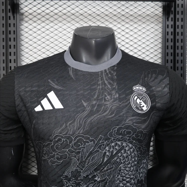 Maillots Homme Extérieur Real Madrid 2025/2026 Noir S-XXL