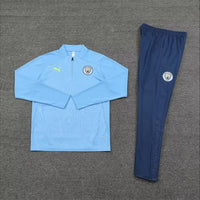 Survêtement Entraînement Manchester City 24/25 Bleu clair S-XXL