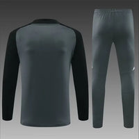 Survêtement Entraînement Manchester United 2024/2025 Gris foncé S-XXL
