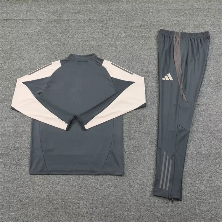 Survêtement Entraînement Real Madrid 24/25 Gris foncé S-XXL