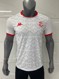 Maillot Tunisie-Coupe du monde 2026/2027–Extérieure - Manches Courtes