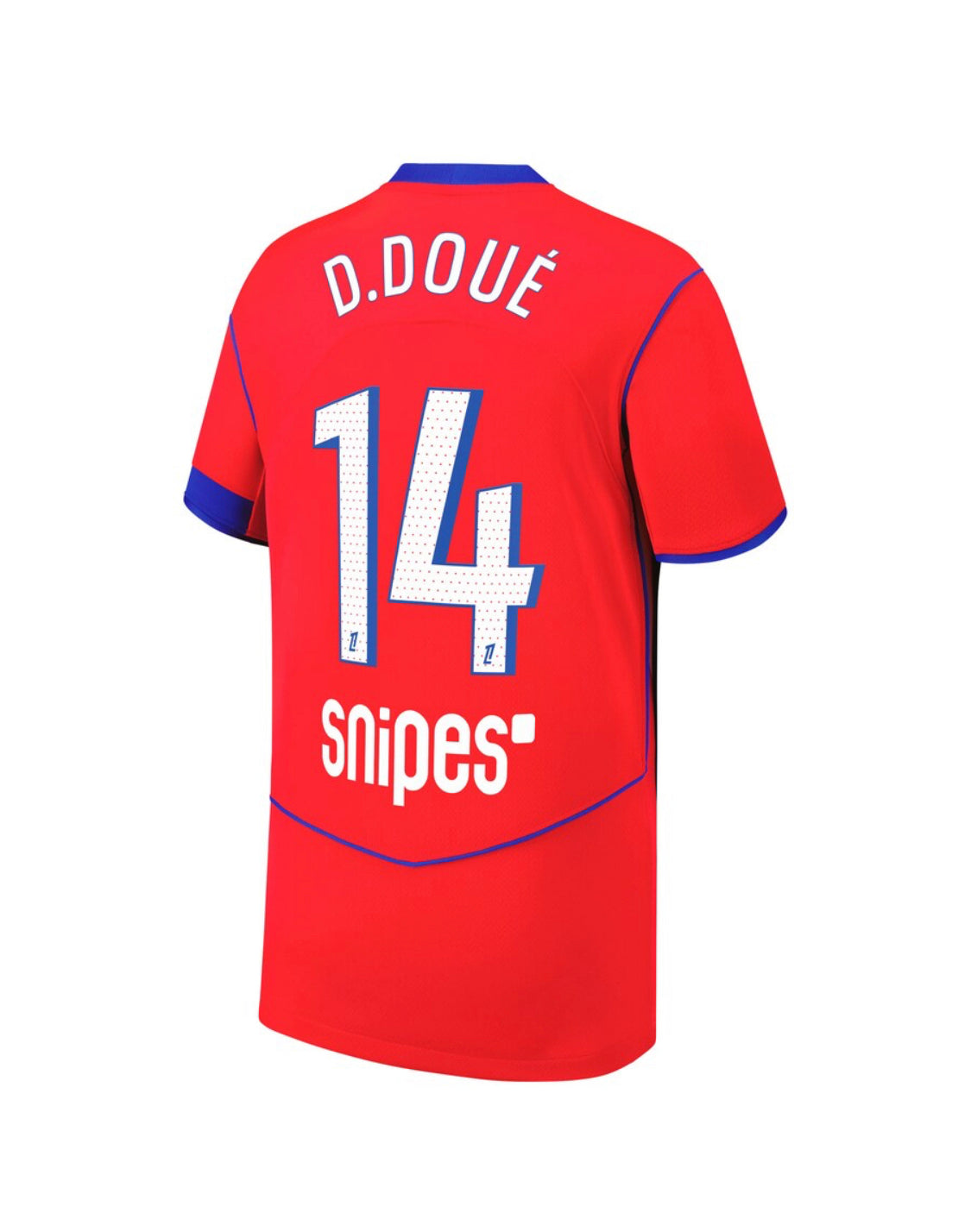 Maillot Officiel “D. DOUÉ 14” - Paris Saint-Germain 2025/2026 – Maillot-PSG-Third Jordan-Manches Courtes-Hommes