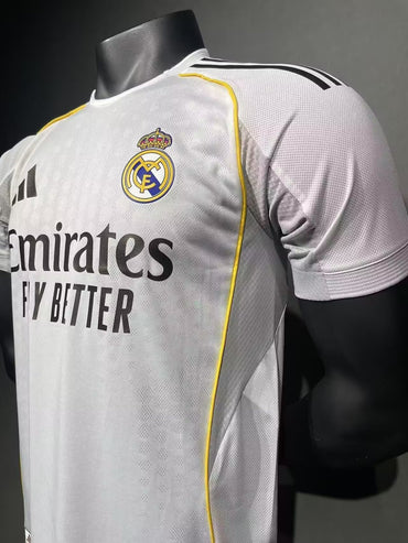 Maillot “Mbappe 10”- Officiel -Réal Madrid 2025/2026 – Maillot-Domicil-Manches Courtes-Hommes