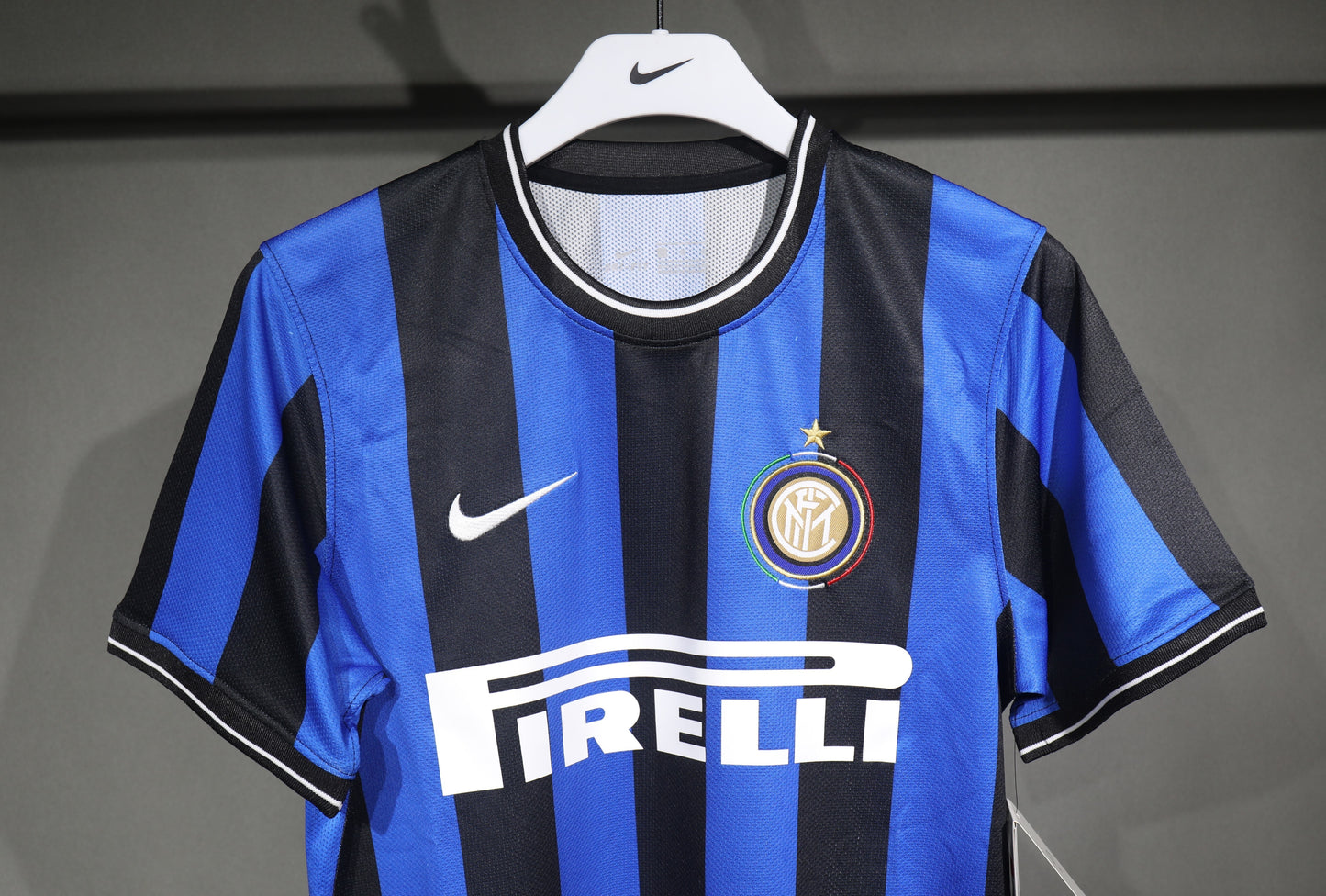 Maillot Inter Milan-rétro 2009/2010– Maillot Domicile -Homme-Manches courtes