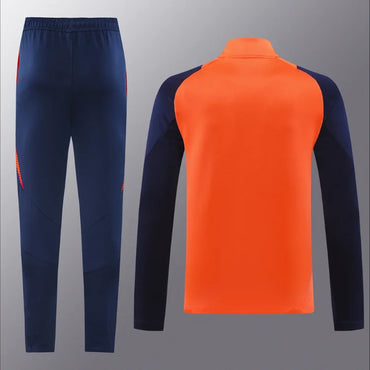 Ensemble Entraînement Manchester United 2024 Orange S-2XL