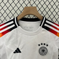 Maillots Enfant Domicile Allemagne 24/25 Blanc