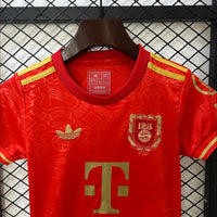 Maillots Enfant Domicile Bayern 25/26 Rouge 16-28