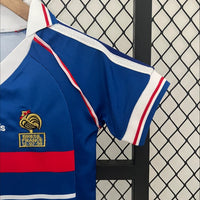 Maillots Enfant Domicile France 1998 Bleu