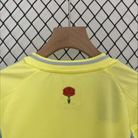 Maillots Enfant Extérieur Espagne 2024/2025 Jaune 16-28