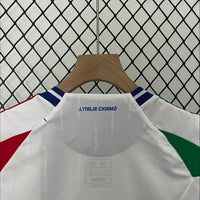 Maillots Enfant Extérieur Italie 2024/2025 Blanc 16-28