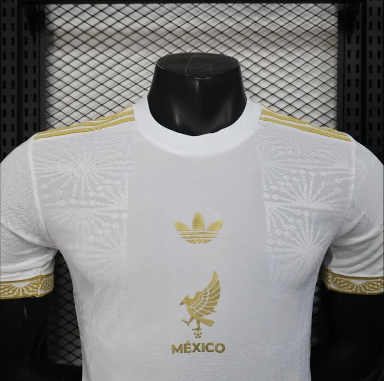 Maillots Homme Domicile Mexique 2025/2026 Blanc S-XXL