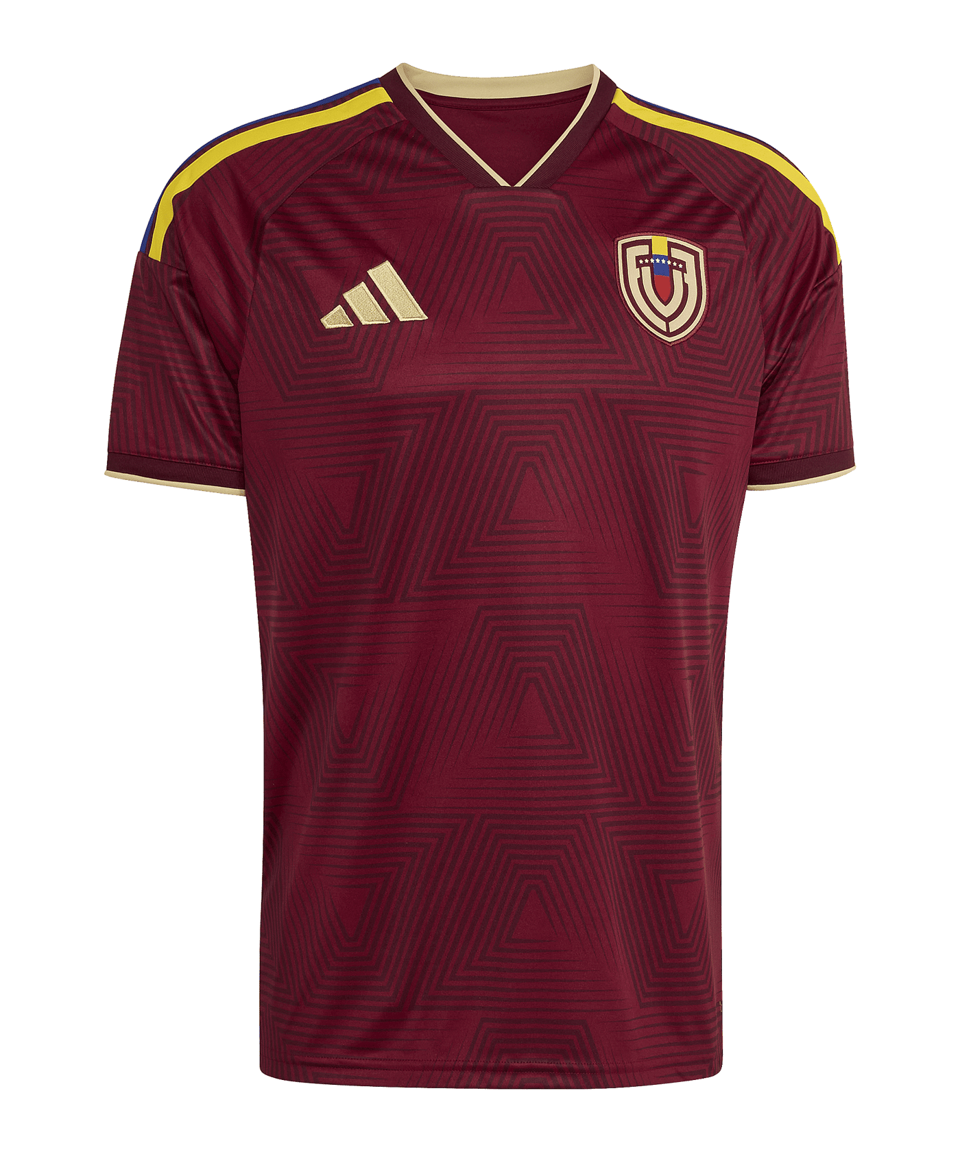 Maillot Vénézuéla-Coupe du monde 2026/2027–Domicile - Manches Courtes-Venezuela